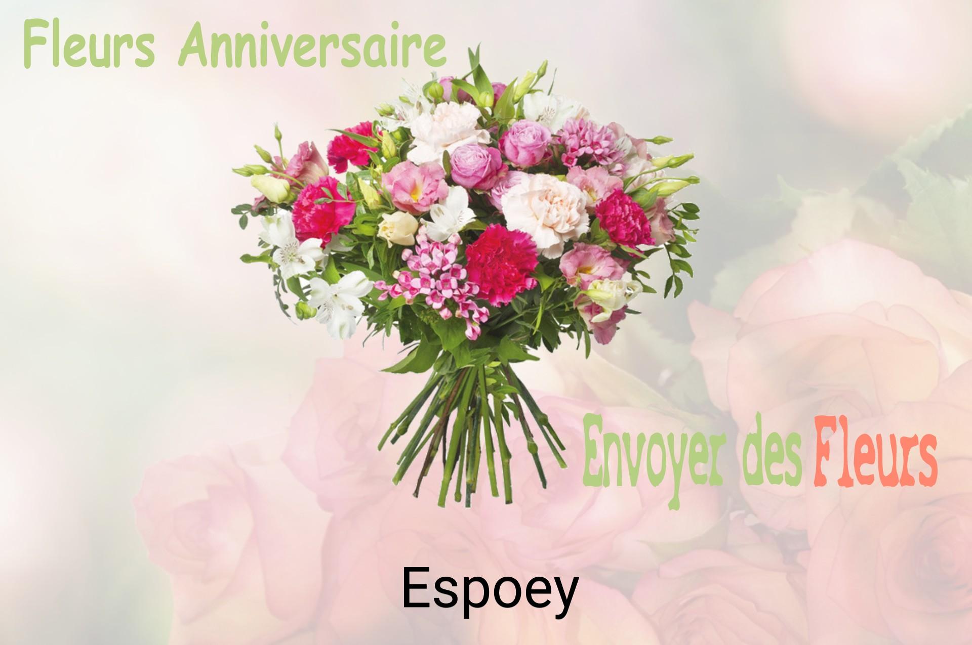 Bouquet de fleurs d’anniversaire livré à Espoey